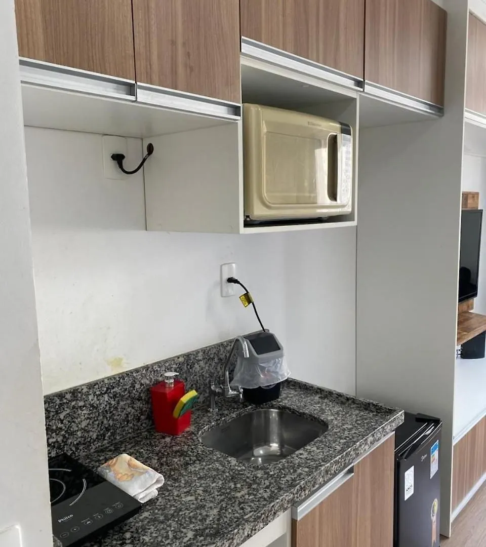Glamoroso Studio No Bras Com Piscina/Metro Bras Sao Paulo Apartment